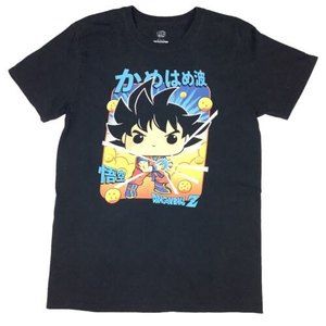 Funko Pop Tee DragonBall Z Goku Black T-Shirt Men / Women M Anime Graphic Tee